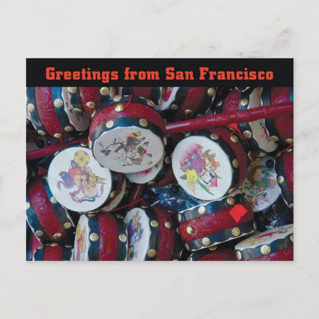 Carte postale de San Francisco Chine (Devant)