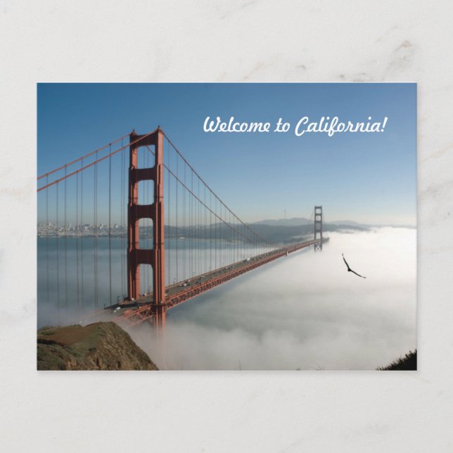Carte postale de San Francisco Golden Gate (Devant)