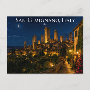 Carte postale de San Gimignano Italie