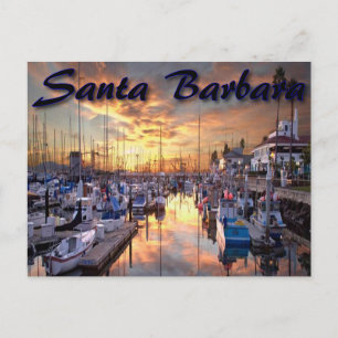 Carte postale de Santa Barbara Californie