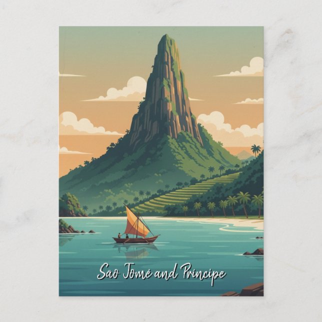 Carte postale de São Tomé-et-Príncipe (Devant)