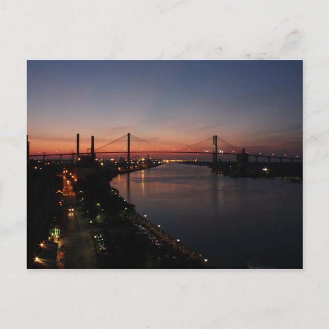 Carte postale de Savannah River (Devant)