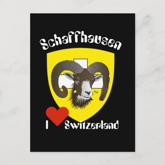 Carte postale de Schaffhouse (Devant)