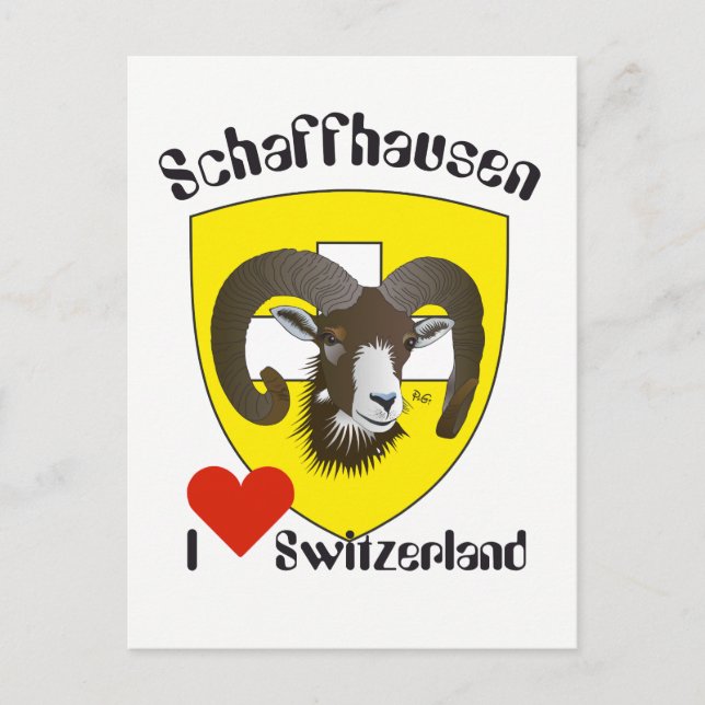 Carte postale de Schaffhouse (Devant)