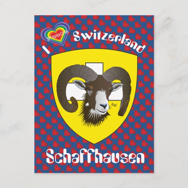 Carte postale de Schaffhouse (Devant)