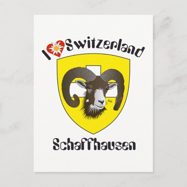 Carte postale de Schaffhouse (Devant)