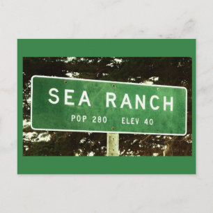 Carte postale de Sea Ranch Californie