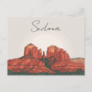 Carte postale de Sedona Arizona