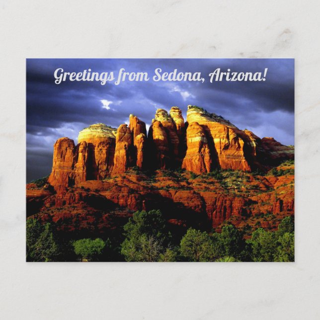 Carte postale de Sedona, Arizona (Devant)