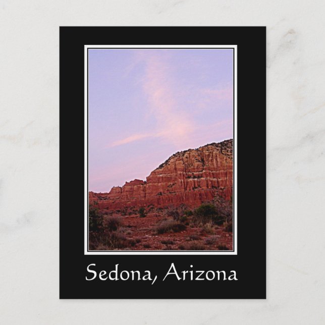 carte postale de sedona arizona (Devant)