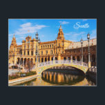 Carte postale de Séville Espagne<br><div class="desc">Voir mon magasin pour plus d'articles en Espagne.</div>