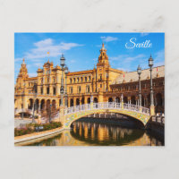Carte postale de Séville Espagne