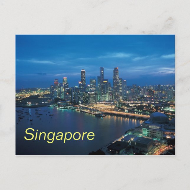 Carte postale de Singapour (Devant)