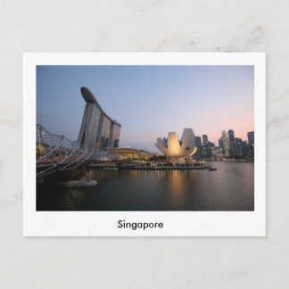 Carte postale de Singapour