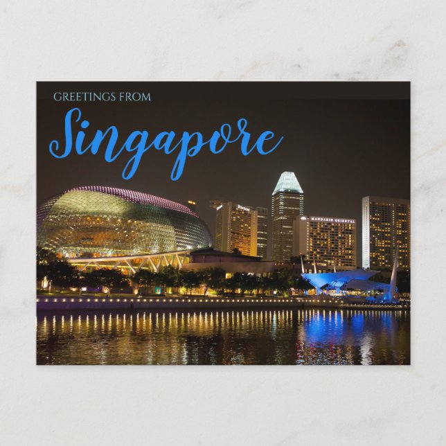 Carte postale de Singapour (Devant)