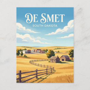 Carte Postale De Smet, Dakota du Sud