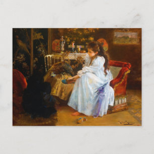 Carte Postale De soirée de Romà Ribera (1894)