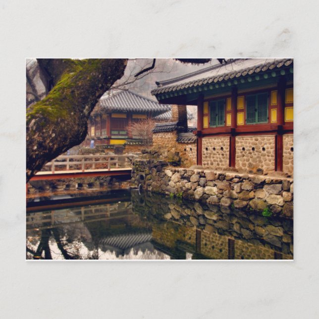 Carte postale de Songgwangsa, Corée du Sud (Devant)