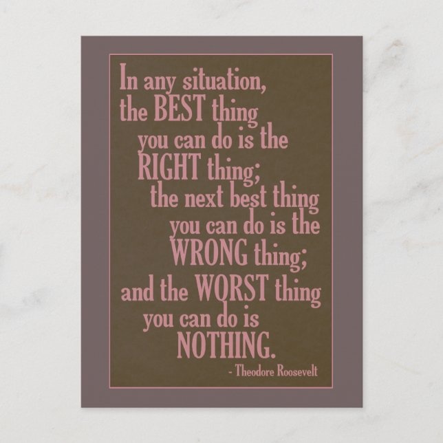 Carte postale de soumission Motivational "Do Quelq (Devant)