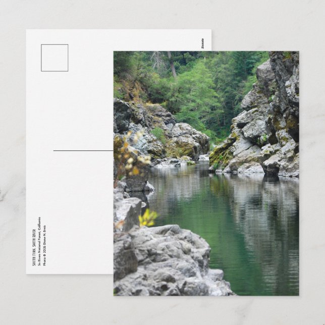 Carte postale de South Fork, Smith River CA (Devant / Derrière)