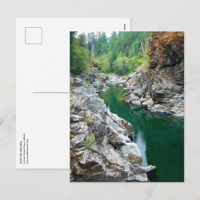 Carte postale de South Fork, Smith River CA (Devant / Derrière)
