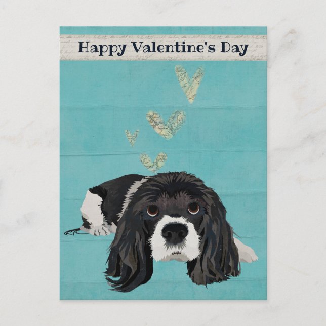 Carte Postale DE SPANIEL VALENTINE (Devant)
