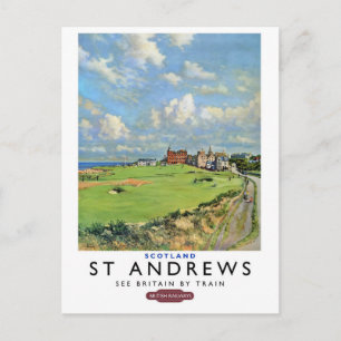 Carte postale de St Andrews Écosse