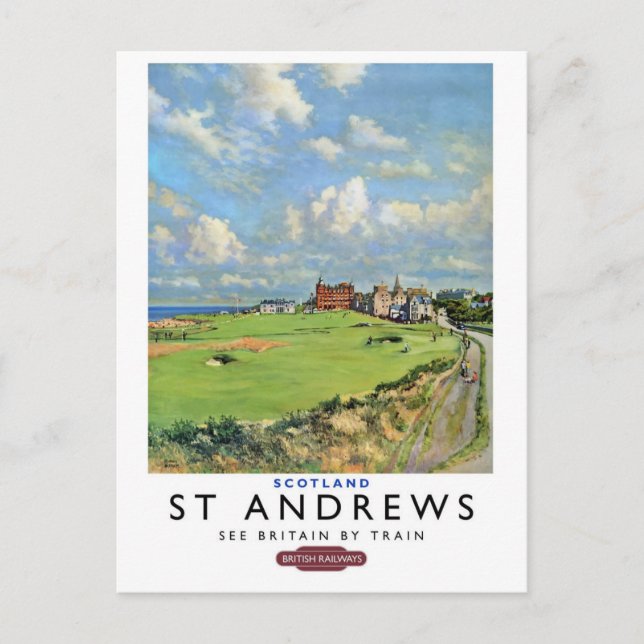 Carte postale de St Andrews Écosse (Devant)