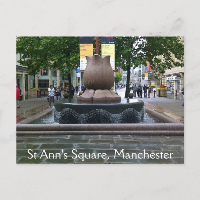 Carte postale de St Ann's Square (Devant)