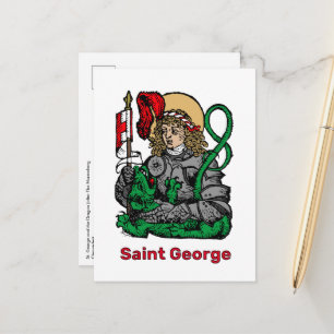 Carte postale de St. George et le Dragon (Nurember