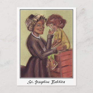 Carte postale de St Josephine Bakhita
