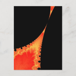 Carte postale de stalagmite ardente