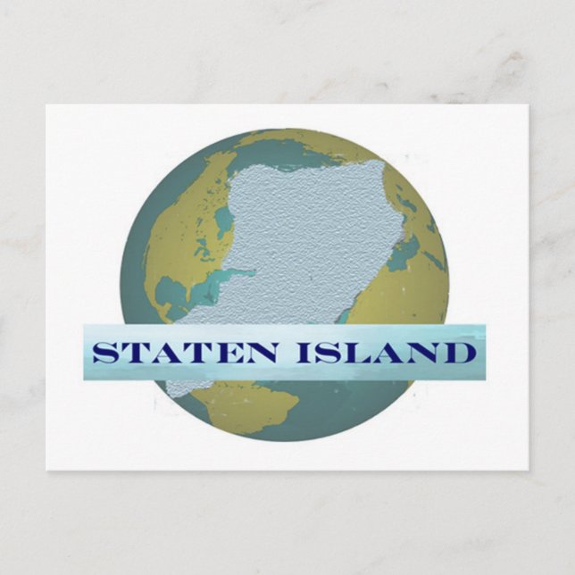Carte postale de Staten Island (Devant)