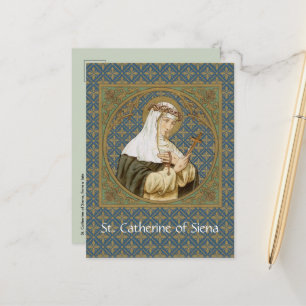 Carte postale de Ste Catherine de Sienne (BK 19)