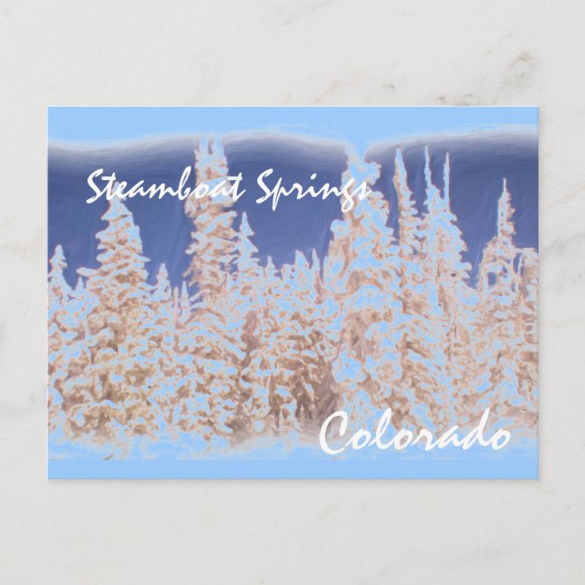 Carte postale de Steamboat Springs (Devant)