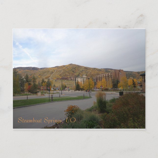 Carte postale de Steamboat Springs, Colorado (Devant)