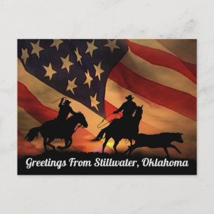 Carte postale de Stillwater, Oklahoma
