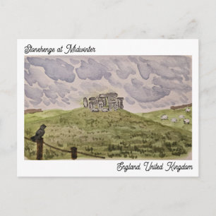 Carte postale de Stonehenge