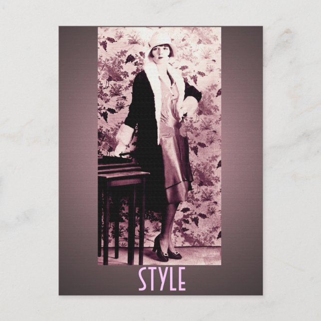 Carte postale de style d'aileron (Devant)