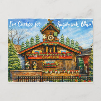 Carte postale de Sugarcreek Ohio