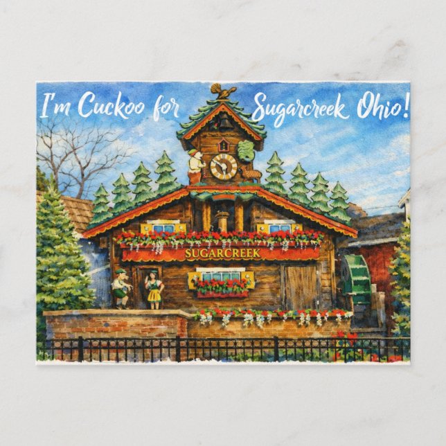 Carte postale de Sugarcreek Ohio (Devant)