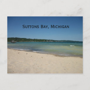 Carte postale de Suttons Bay Michigan