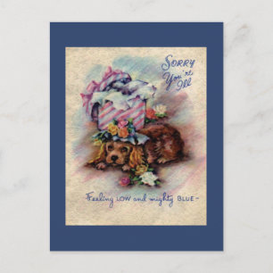Carte postale de sympathie vintage
