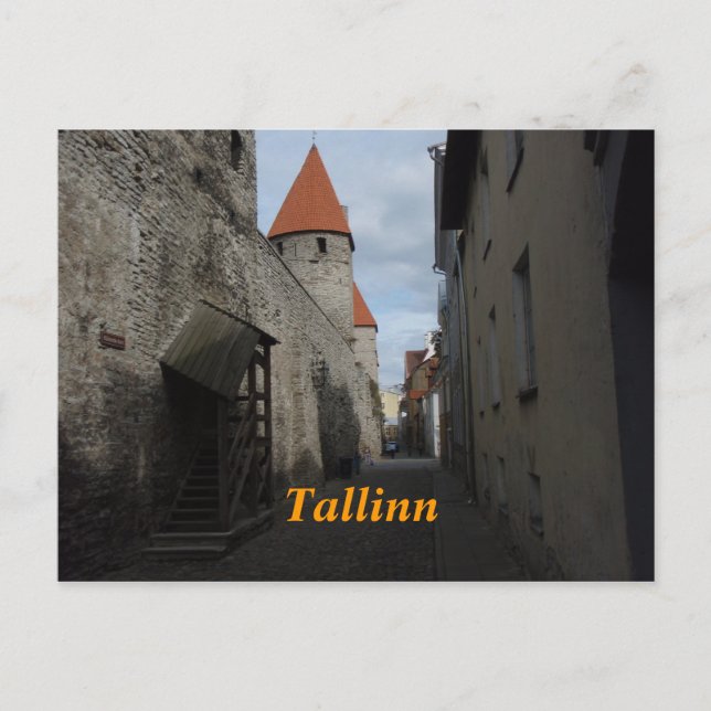 Carte postale de Tallinn (Devant)