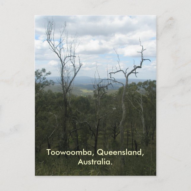 Carte postale de Toowoomba (Devant)