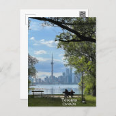 Carte postale de Toronto, Canada (Devant / Derrière)