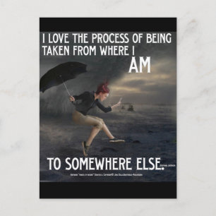 Carte postale de transport