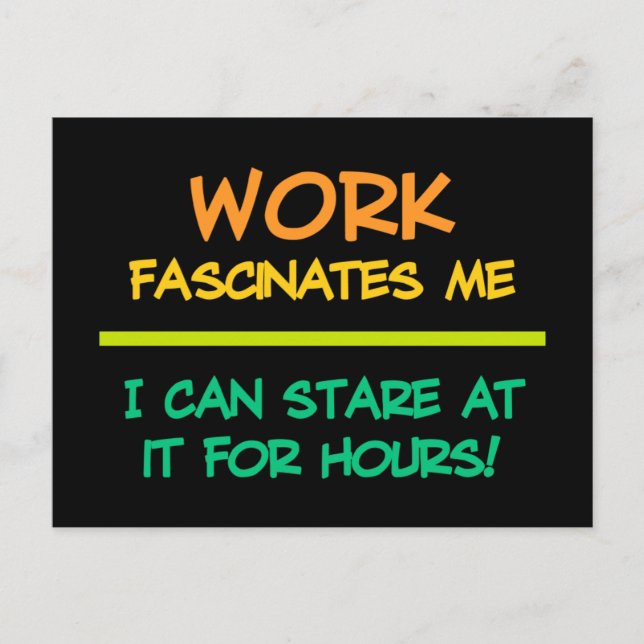 Carte postale de travail (Devant)