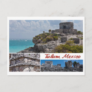 Carte postale de Tulum, Mexique