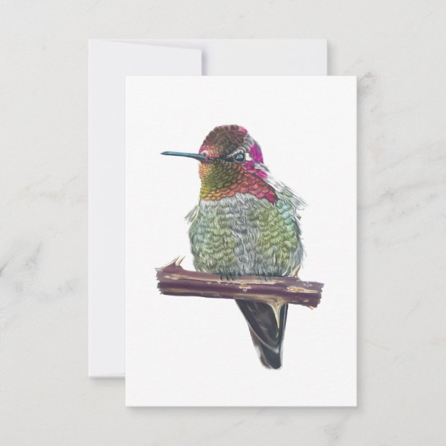 Carte postale de type Hummingbird d’Anna (Devant)